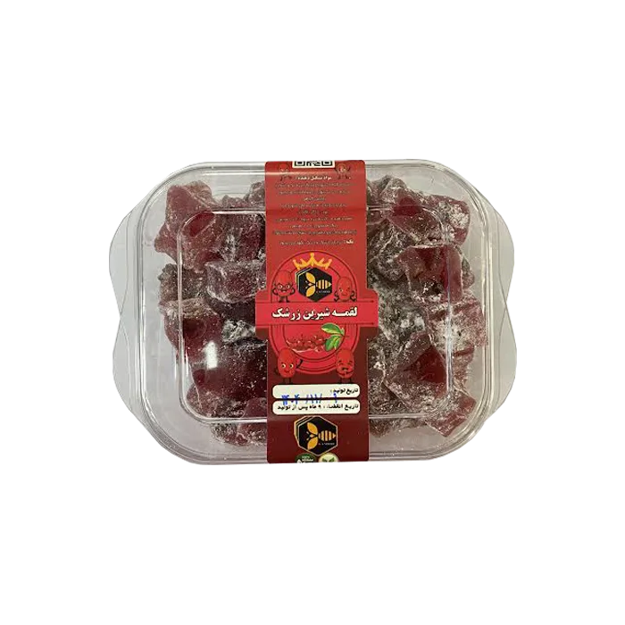 لوکوم رژیمی با طعم زرشک